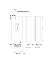 Centrala electrica Kospel EKCO.LN3 12-24 kW