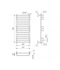 Radiator Mario Premium Lux 1100x500