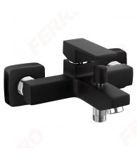 Baterie cada - dus Ferro Zicco Black, fara accesorii