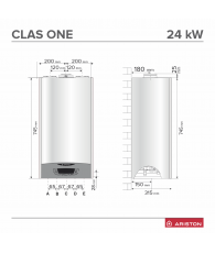 Centrala  Ariston CLAS ONE PLUS WiFi 30 kW