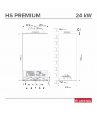 Centrala ARISTON HS PREMIUM 24 EU2
