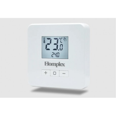 Termostat de ambient, neprogramabil, cu fir, HOMPLEX EVO X