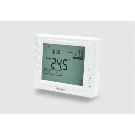 Termostat de ambient programabil, cu fir, HOMPLEX 909