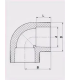 Cot PPR 90 grade, 75 mm