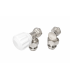 Set robineti calorifer tur + retur 1/2, Universar, COMAP