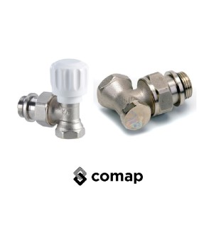 Set robineti calorifer tur + retur 1/2, Universar, COMAP