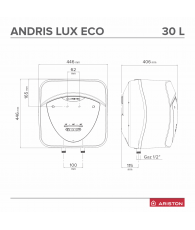 Boiler Andris Lux Eco 30 EU