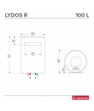 Boiler electric Ariston LYDOS R 100V 1,8K EU