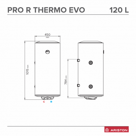 Boiler PRO R Thermo VTS 120 EU