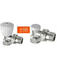 Set robineti IVAR tur VS-102+ retur DS-402 1/2 unghi light