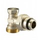 Set robineti IVAR - tur + retur + conector teava CU 15