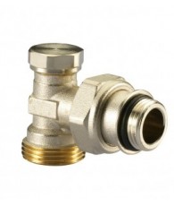 Set robineti IVAR - tur + retur + conector teava CU 15