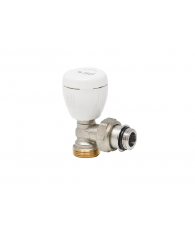 Set robineti IVAR - tur + retur + conector teava CU 15