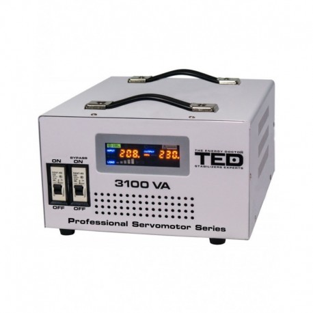 Stabilizator retea maxim 3100VA-SVC cu servomotor TED3100SVC TED Electric