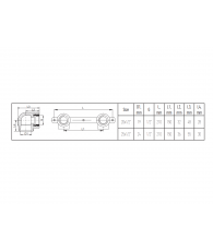 RTP Cot de perete dublu PPR filet interior Ø 20-1/2