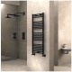 Radiator portprosop HAITI negru mat 500/ 1200
